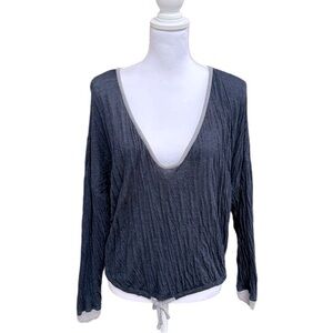 Barefoot Dreams Malibu Collection Drawstring Top